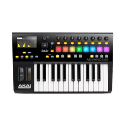 AKAI ADVANCE 25, USB MIDI 25 notes écran 8 pads
