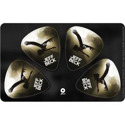 Musicplus PikCard ®, 4 Médiators Signature Jeff Beck