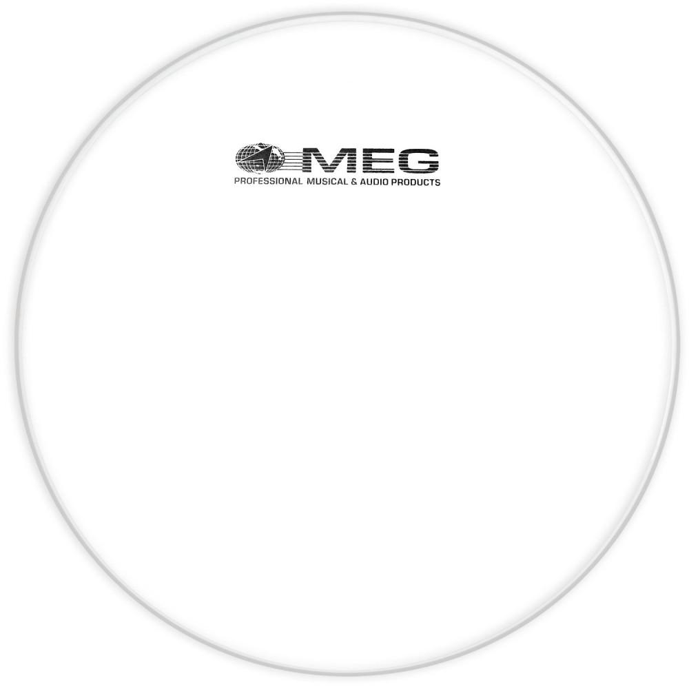 Meg T12, Peau Caisse Claire Transparent 12''
