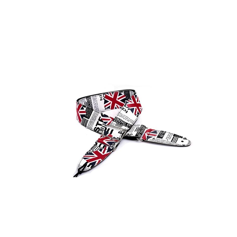 Rock You PE-A14, Sangle de Guitare en cuir