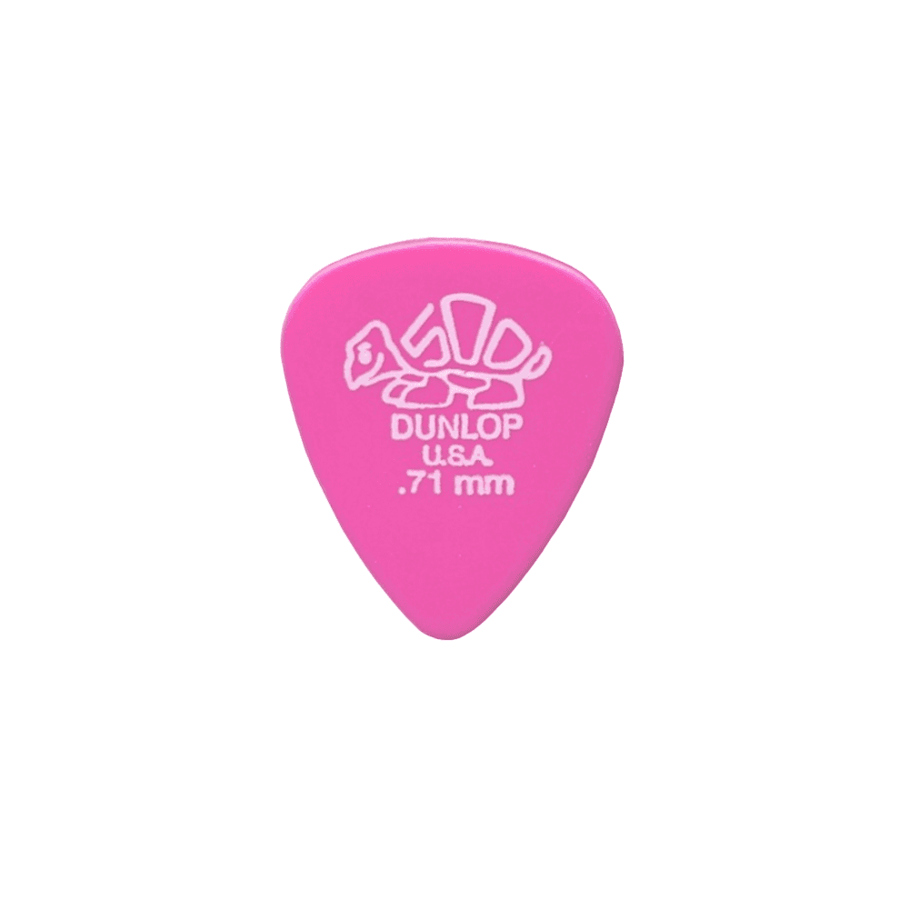 Dunlop Tortex Delrin , Médiator guitare 0.71mm