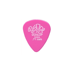 Dunlop Tortex Delrin , Médiator guitare 0.71mm