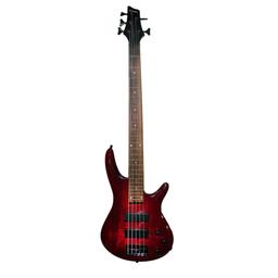 Tenson Guitare Basse Electrique, 5 Cordes RD