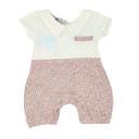 Barboteuse bébé garçon rayée MBL012