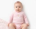 Body croisé manches longues bébé fille 1219BR