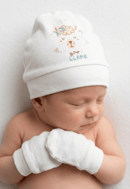 Bonnet moufles bébé fille 1015S