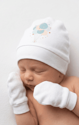 Bonnet moufles bébé garçon 1014B
