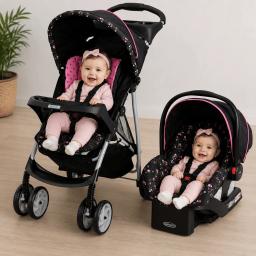 Graco Travel system Spree Prescillo poussette siège auto