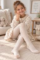 Collant Lycra transparent Ecru 2341E