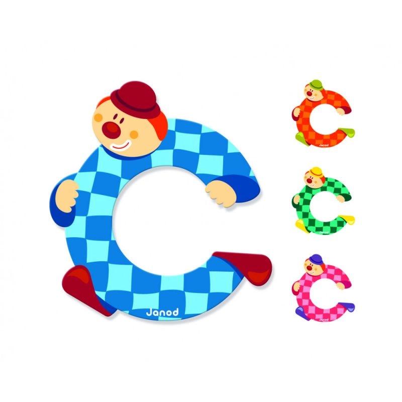 Clown Letter C