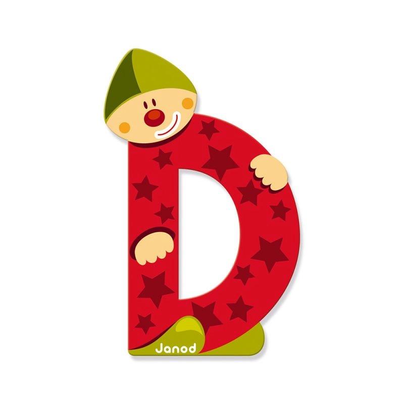 Clown Letter D