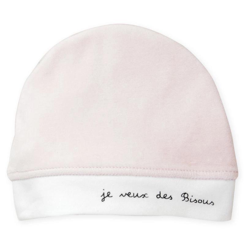 Bonnet Naissance En Velours