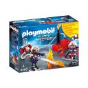 Pompiers Avec Materiel