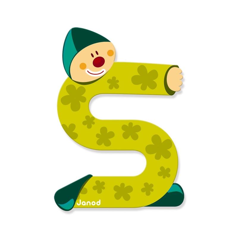 Clown Letter S
