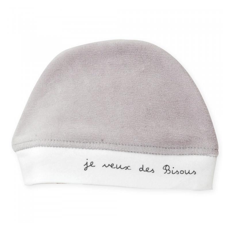 Bonnet Naissance Velours