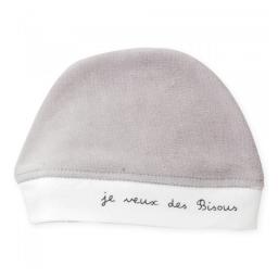 Bonnet Naissance Velours