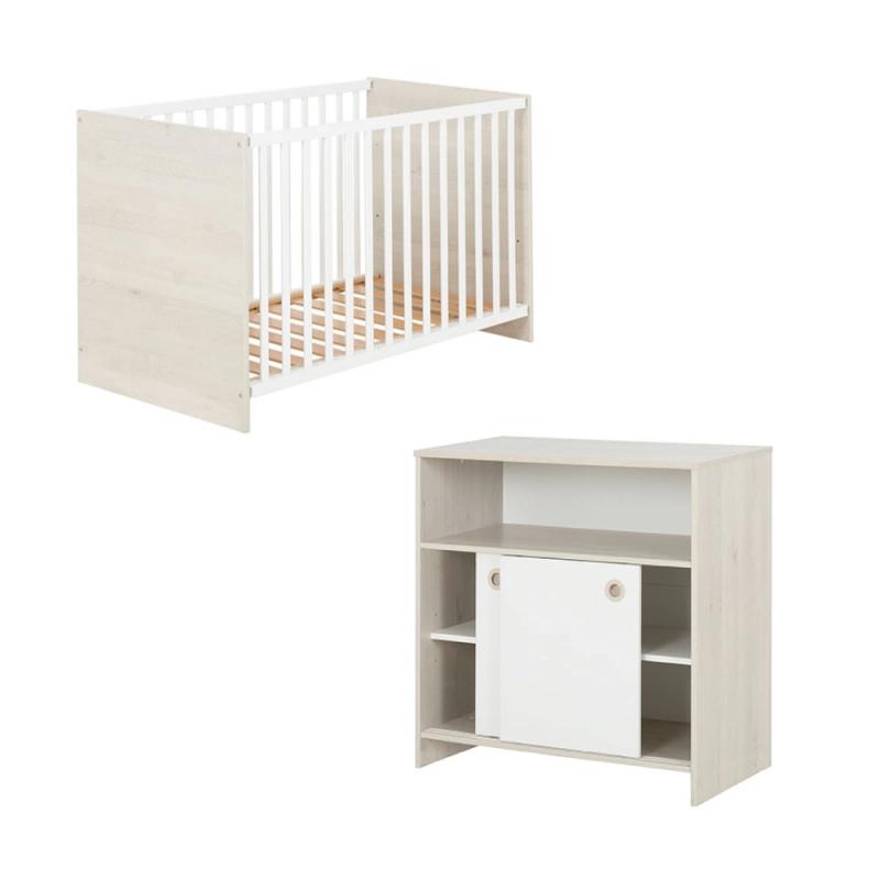 Lit 60x120 + Commode