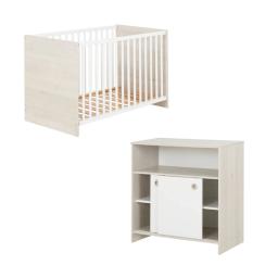 Lit 60x120 + Commode