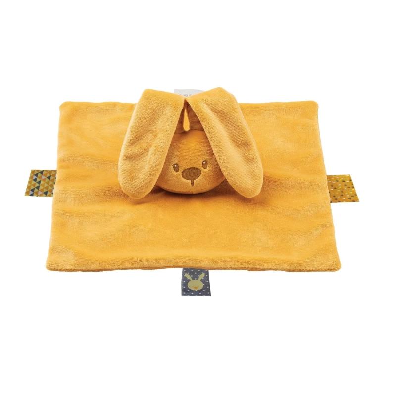 Doudou Lapin Lapidou Ocre