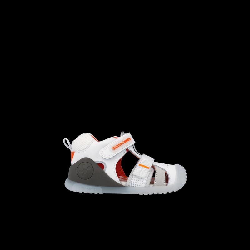 Sandale Premiers Pas Blanche