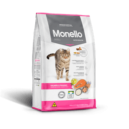 MONELLO CHAT ADULTE POULET & SAUMON 1 KG