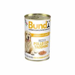 BUNDY PÂTÉ POULET & DINDE POUR CHIEN 400 GR