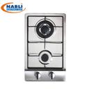 Plaque ONE 2 FEUX INOX ST-303SS