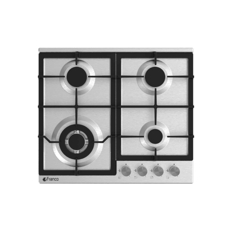 FRANCO Plaque 4 FEUX 60 CM INOX FR 446-IF