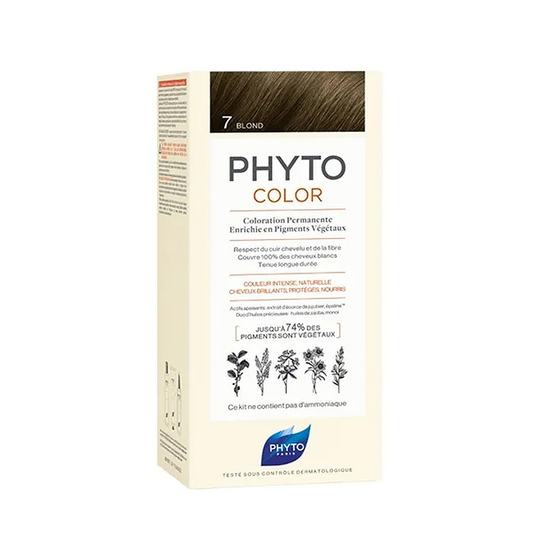 Phytocolor Coloration Permanente 7 Blond