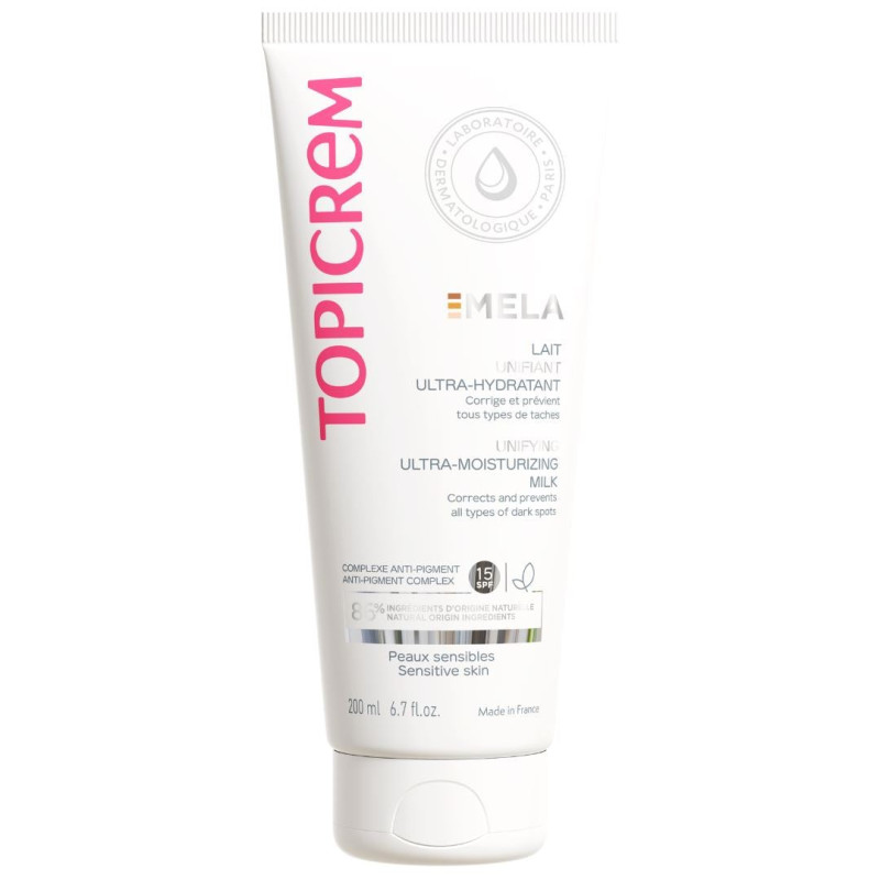 Topicrem Mela lait unifiant