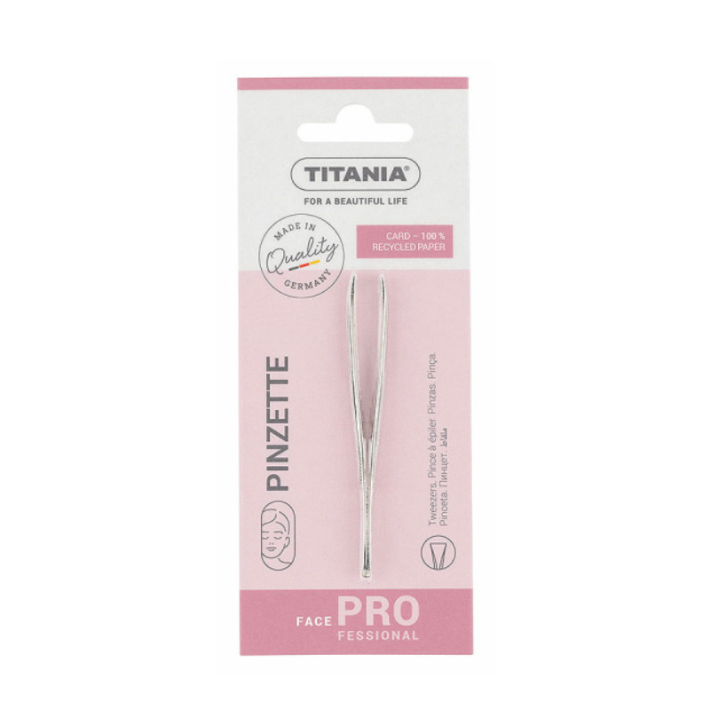 Titania Pince à Épiler Droite 1060 GA