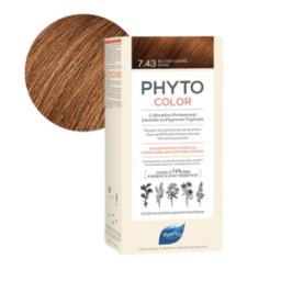 PHYTO COLOR Color 7.43 Blond Cuivré Doré
