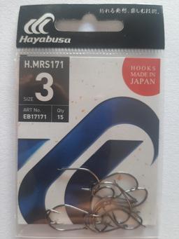 Hameçons hayabusa H.MRS171 N3 EB17171 15PCS