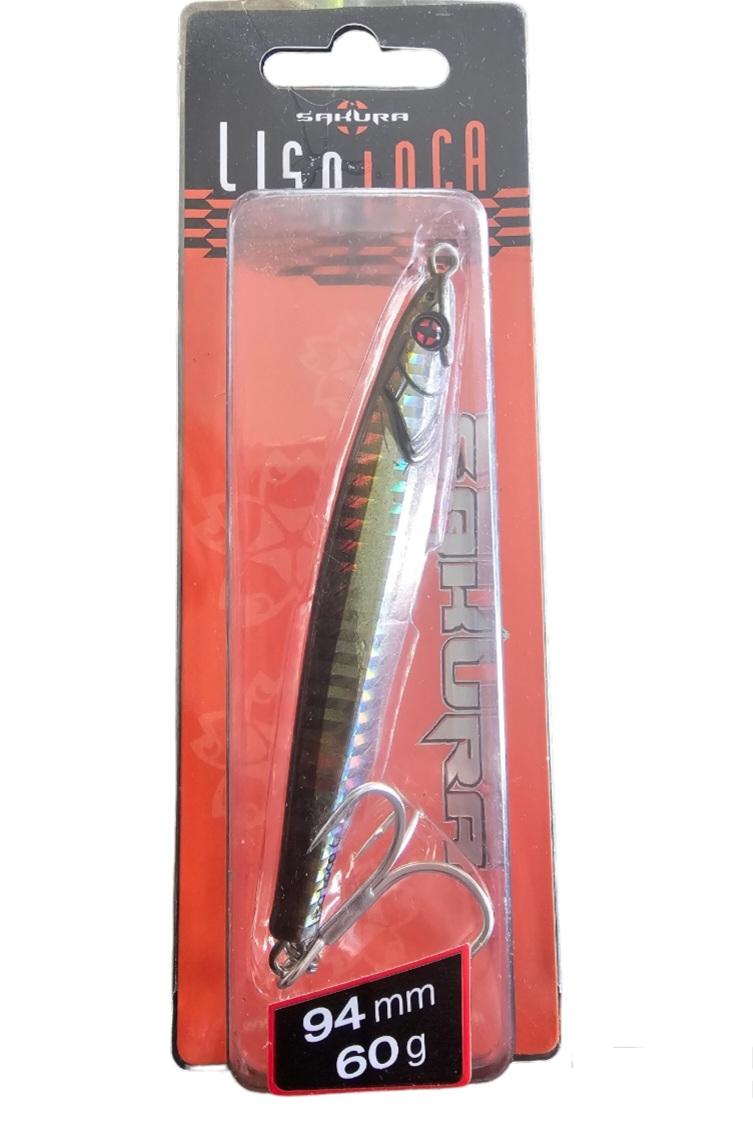Jig leure 60gr sakura lisaloca laser minnow