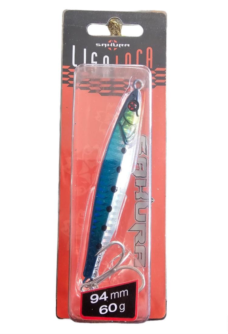 Jig leure 60gr sakura lisaloca laser sardine