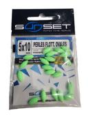 flottant ovale sunset 20pcs 5×10