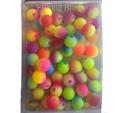 Perle regide colorée 50pcs