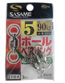 sasame a ball bearing swivels sz5 3pcs