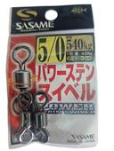 sasame power swivels sz5 0 540kg 2pcs