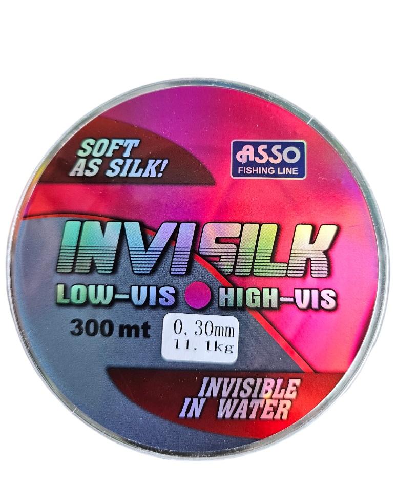 ASSO INVISILK 300M 0.30mm