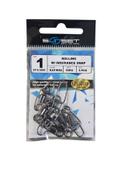 Emerillon sunset rolling insurance snap sz1 6pcs