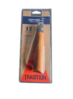 Blister opinel carbone n12