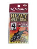 Anneaux brisés shout sz4 81lb 18pcs