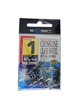 Emerillon Rotatif Mer Sunset Crossline Crane Swivel St-S-1055 SZ1 47KG 4PCS