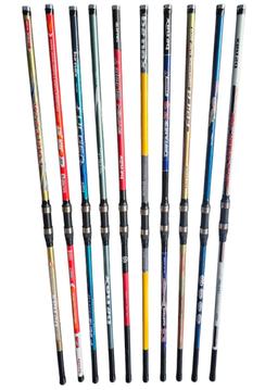 Canne surfcasting fibre de verre 4.20m 3 éléments