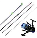 Canne banax 4.20m+moulinet yf9000+support 1.50m