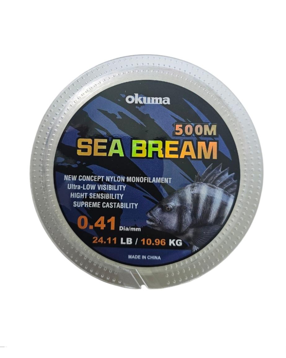 Okuma 0.41mmSea Bream 500 m Monofilament Line
