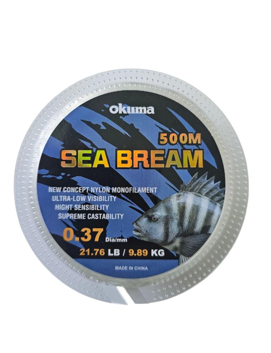 Okuma 0.37mm sea bream 500m monofilament line
