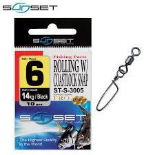 ROLLING W COASTLOCK SNAP ST-S-3005 SZ10 8KG 10PCS