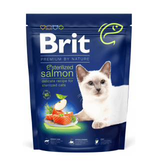 Brit Premium By Nature au Saumon pour chat Stérilisé